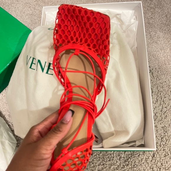 Bottega Veneta Shoes - Bottega Veneta Net Heels